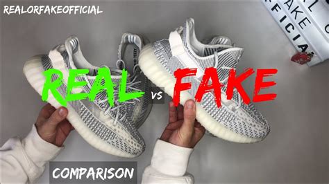 adidas yeezy static real vs fake